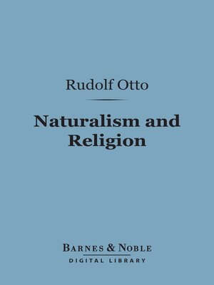 cover image of Naturalism and Religion (Barnes & Noble Digital Library)